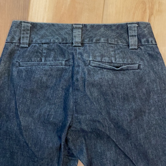 Gap curvy jeans dark wash jr women’s size 1 regular Flare low rise RN 54023 EUC - Picture 11 of 16